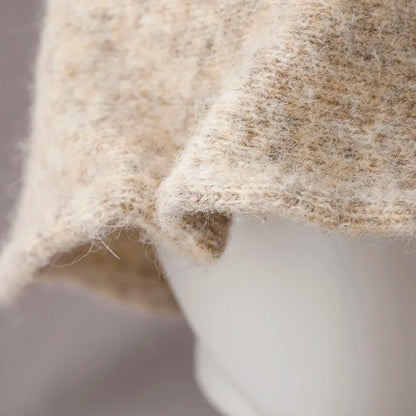 Vintage Wool Korean Winter Bucket Hat