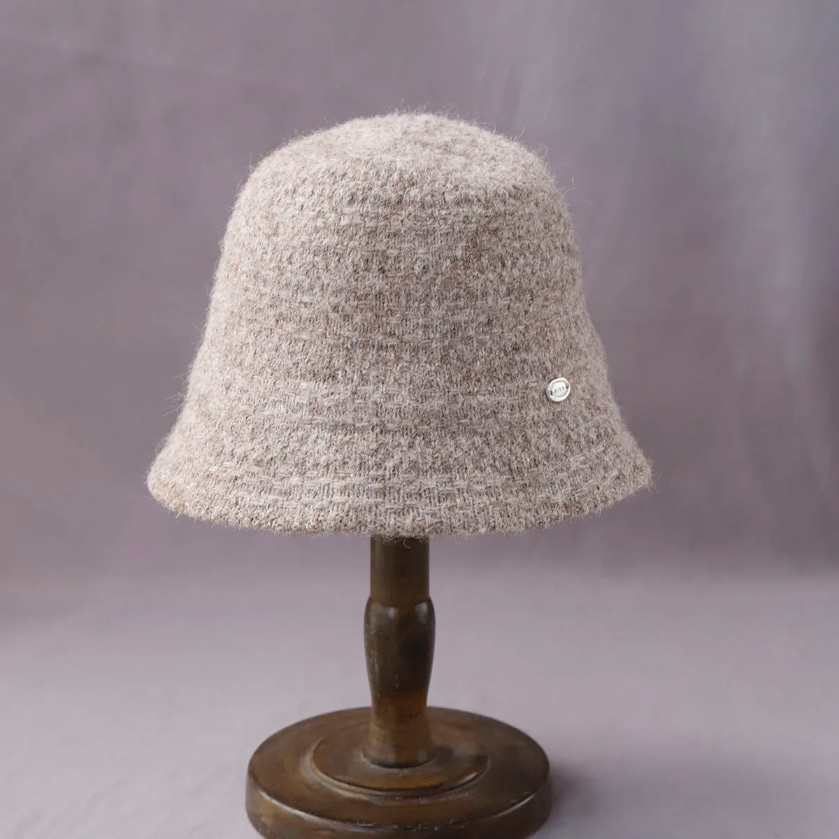 Y2K Wool Knitted Winter Bucket Hat