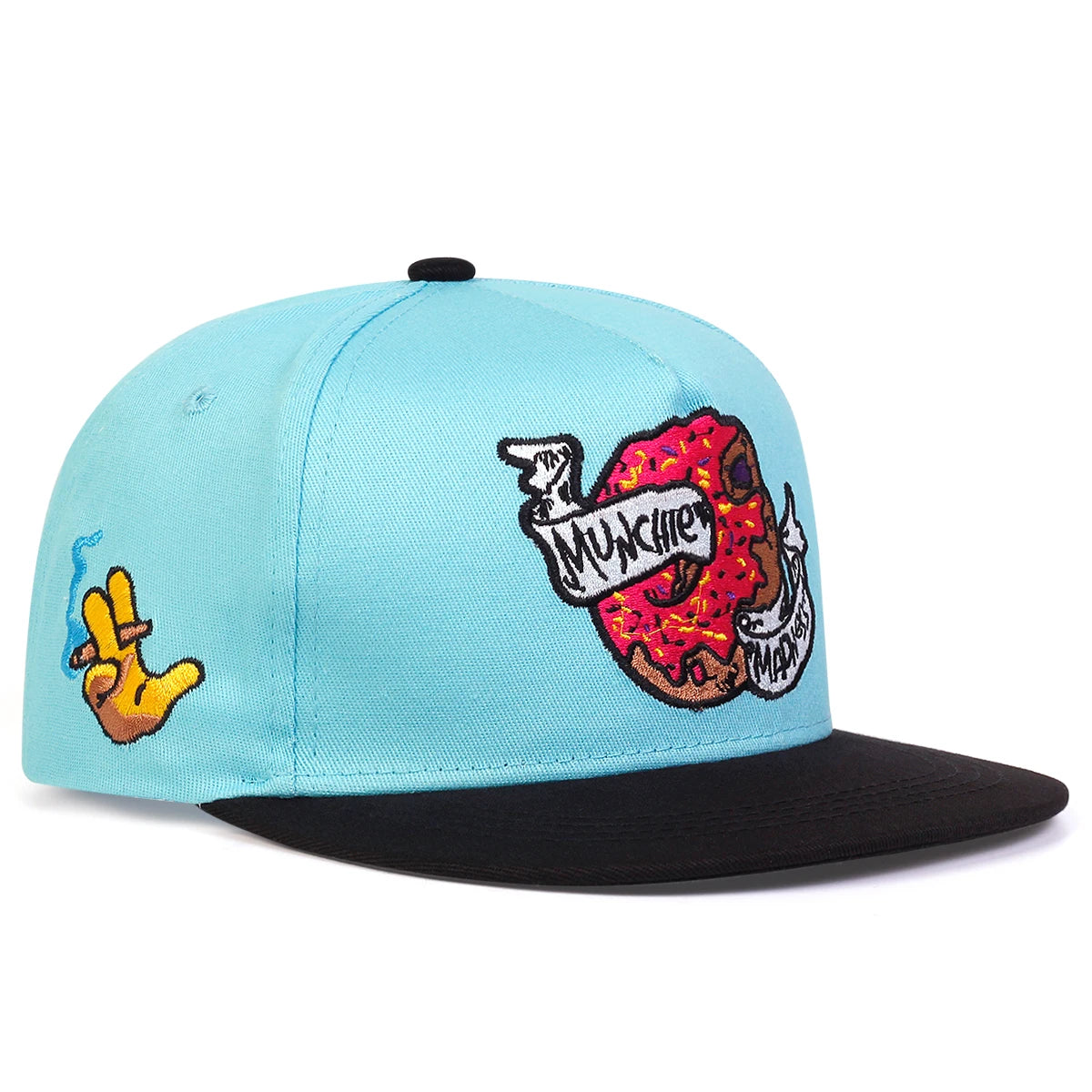 Unisex Doughnut Embroidery Hip-hop Hats