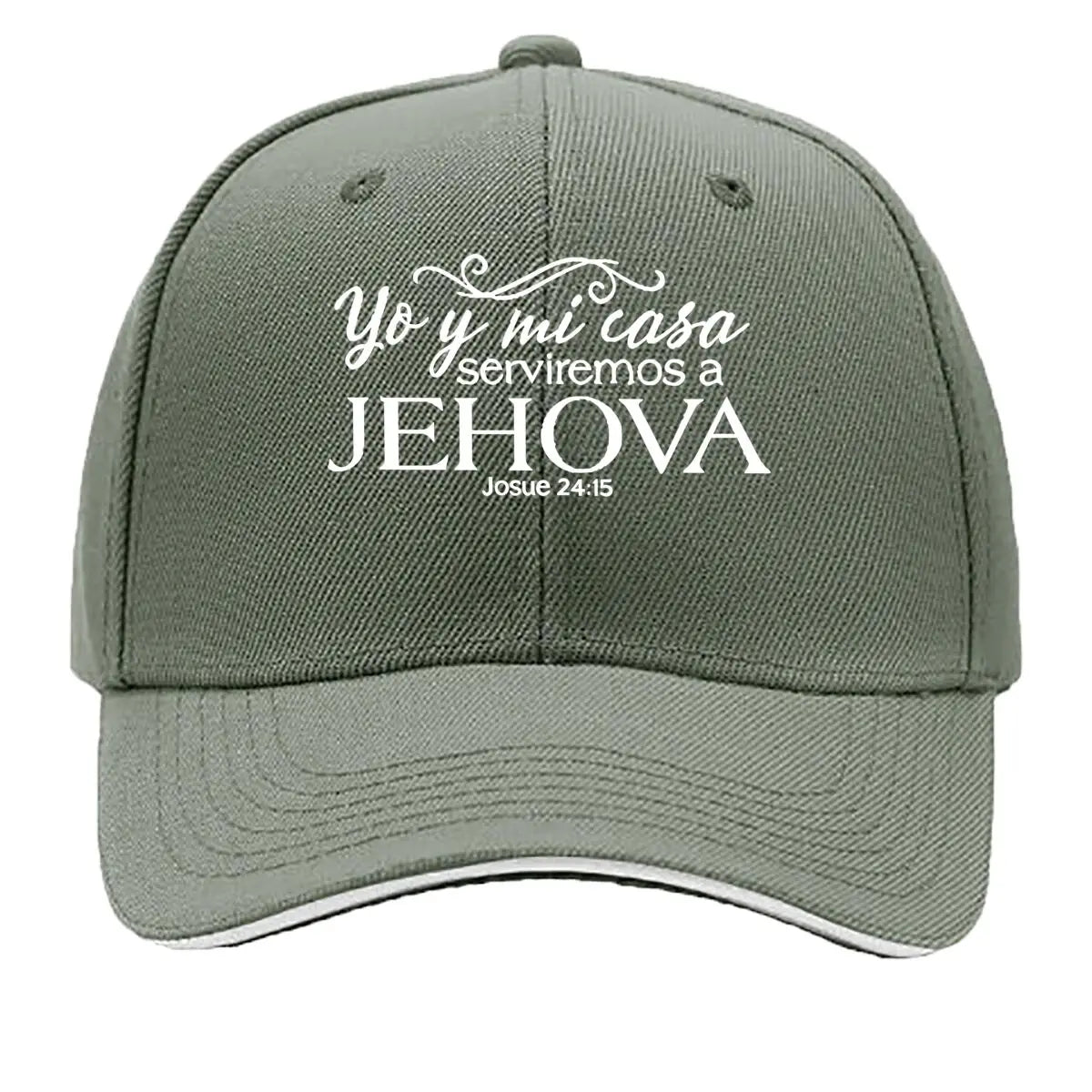 Vintage Letter Print Curved Brim Sandwich Baseball Cap