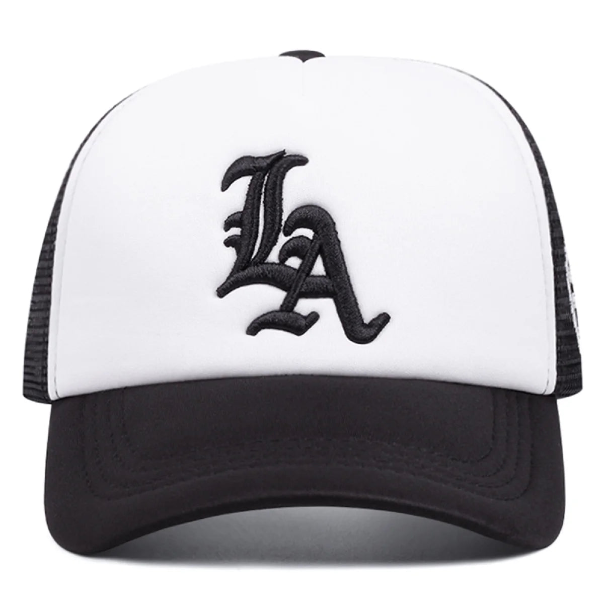 LA Side Embroidered Mesh Baseball Hat