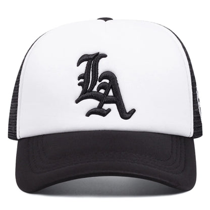 LA Side Embroidered Mesh Baseball Hat