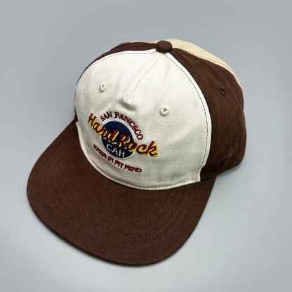 Street Color Block Letter Snapback Cap
