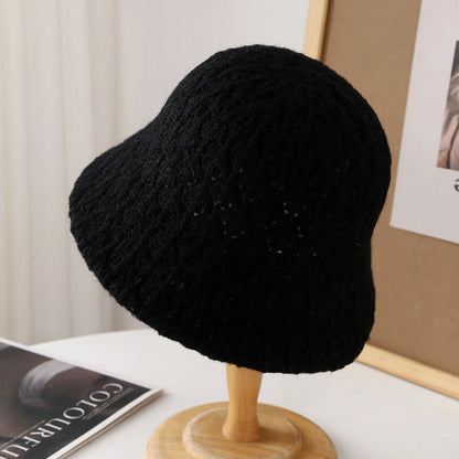 Women’s Vintage Foldable Felt Wide Brim Bucket Hat