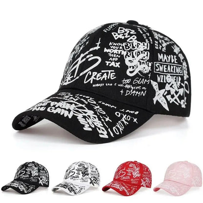 Graffiti Geometry Hip Hop Baseball Cap
