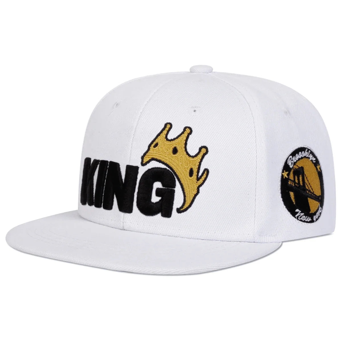Unisex KING Crown Embroidery Hip-hop Hats