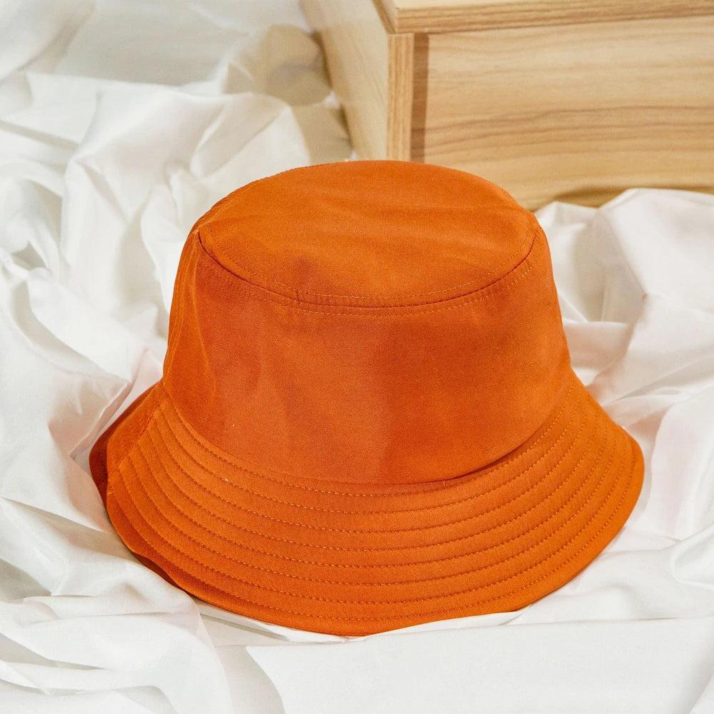 Unisex Cotton Summer Bucket Hat