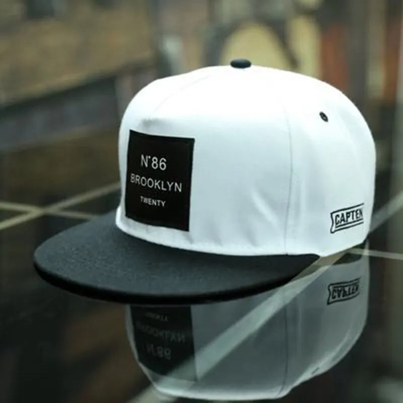 Unisex Brooklyn Print Label Embroidery Hip-hop Hats