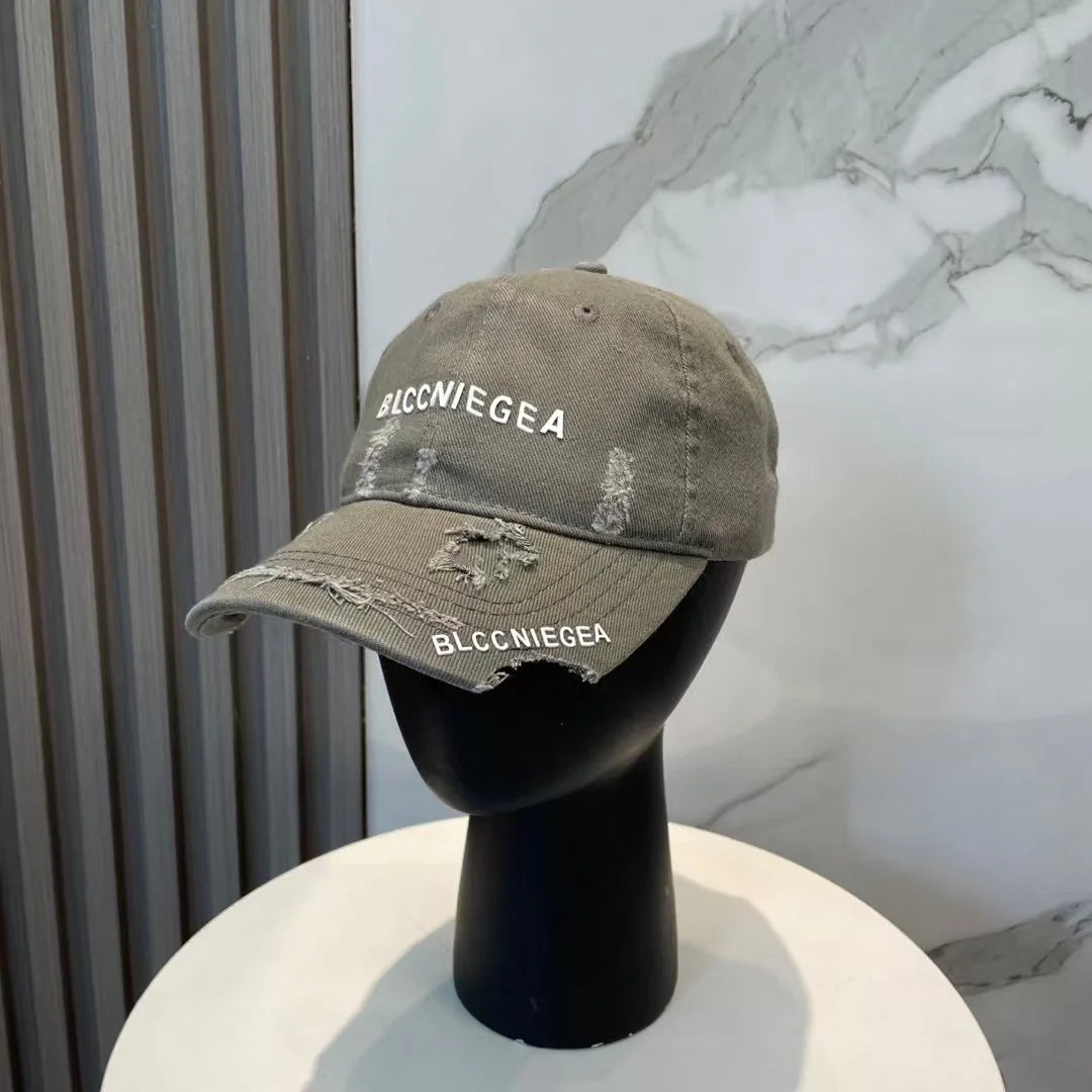 Paris B Embroidered Sports Baseball Cap