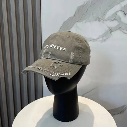Paris B Embroidered Sports Baseball Cap