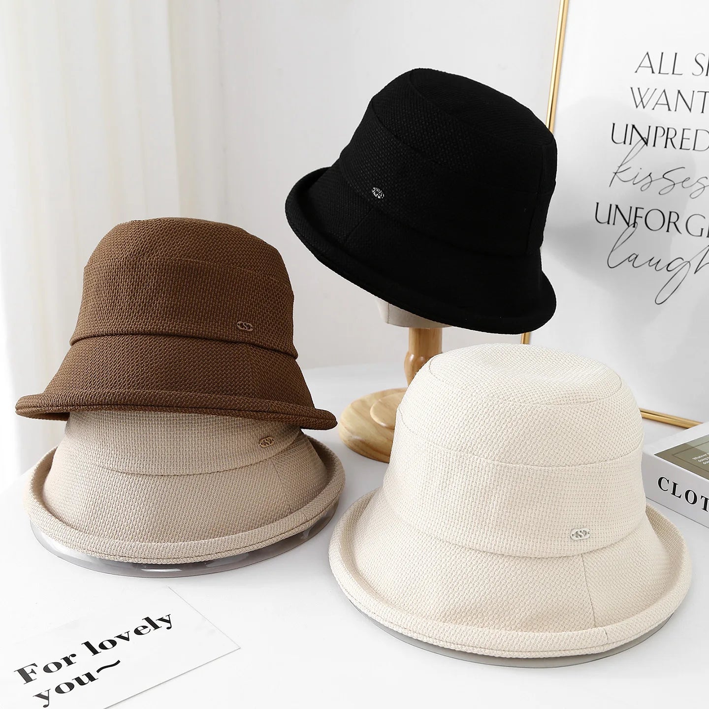 Korean-Style Winter Fisherman Bucket Hat