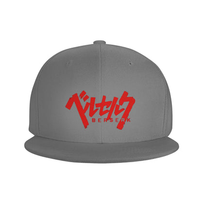 Berserk Anime Logo Casual Snapback Cap