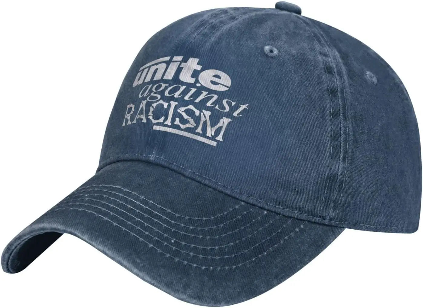Unite Against Racism Cotton Distressed Baseball Cap
