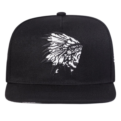 Unisex Personality Embroidery Hip-hop Net Hats