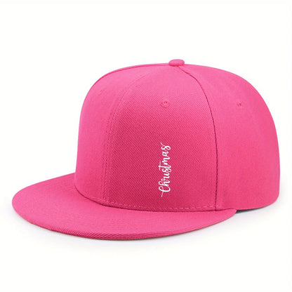 Unisex Printed Breathable Flat Brim Snapback Baseball Cap