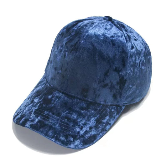 Autumn Winter Velvet Adjustable Baseball Cap