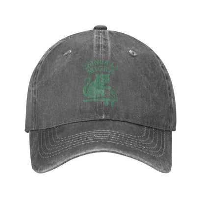 Vintage Distressed Chinga-La-Migra Cat Baseball Cap