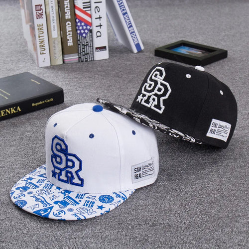 Lightweight Embroidered Snapback Cap