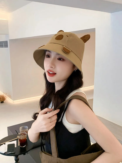 Unisex Cute Dog - Bear Cartoon Bucket Hat