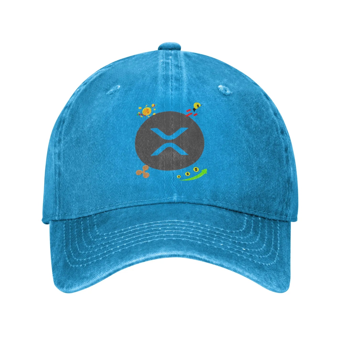 XRP Ripple Y2K Outdoor Trucker Baseball Cap