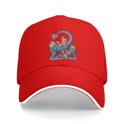 Zootopia Friends Casual Streetwear Snapback Baseball Cap