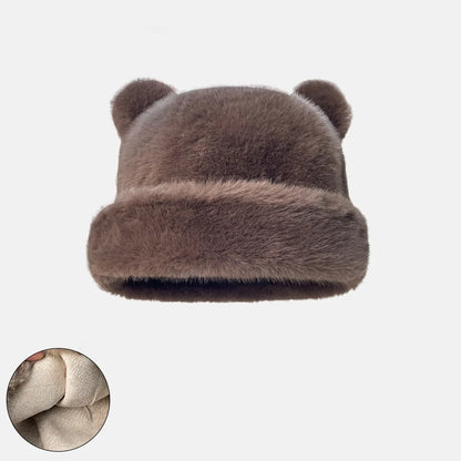 Faux Fur Teddy Winter Bucket Hat