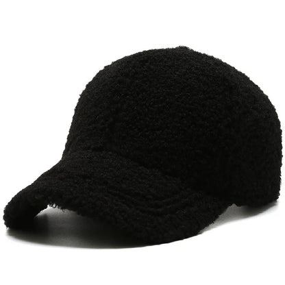 Thick Velvet Warm Duckbill Baseball Hat