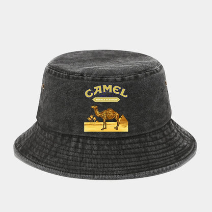 Camel Trophy Washed Retro Sunshade Bucket Hat