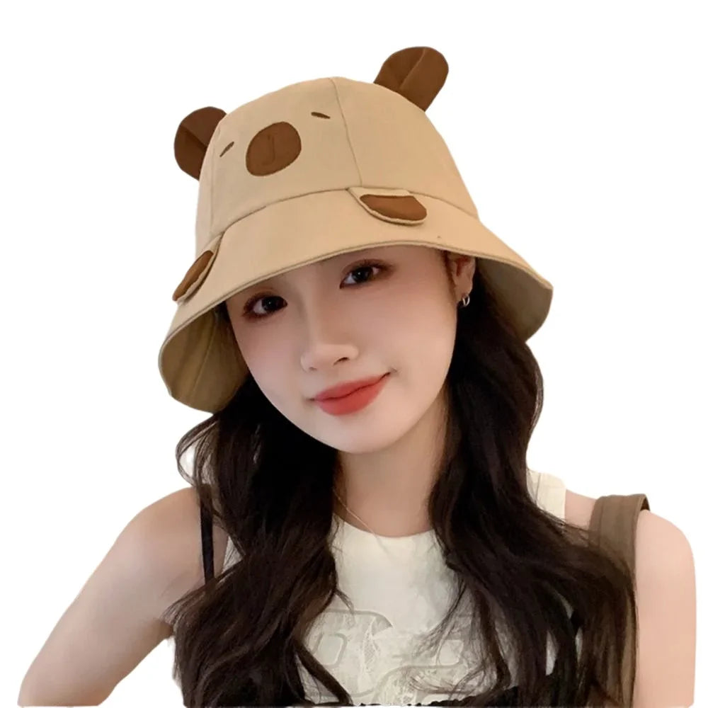 Unisex Cute Dog - Bear Cartoon Bucket Hat
