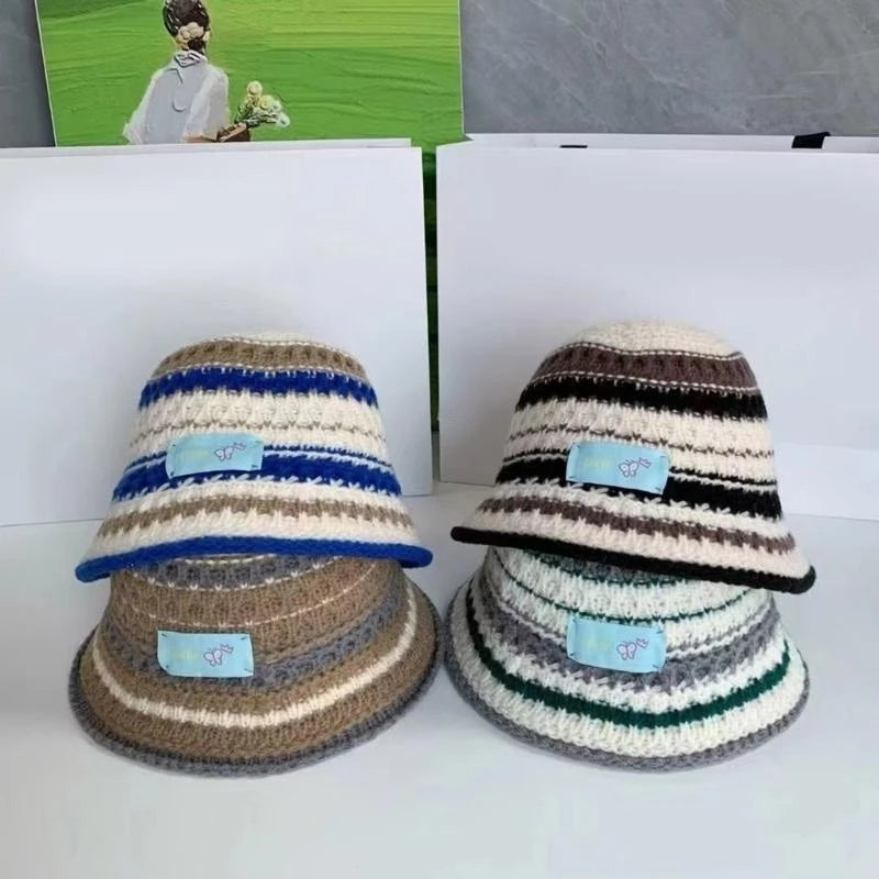 Soft Warm Fashionable Daily Commute Bucket Hat