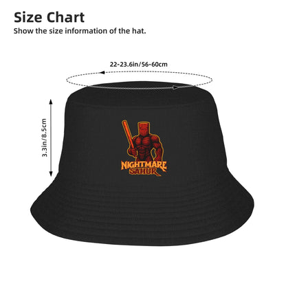 Nightmare Sahur Funny Italian Brainrot Bucket Hat