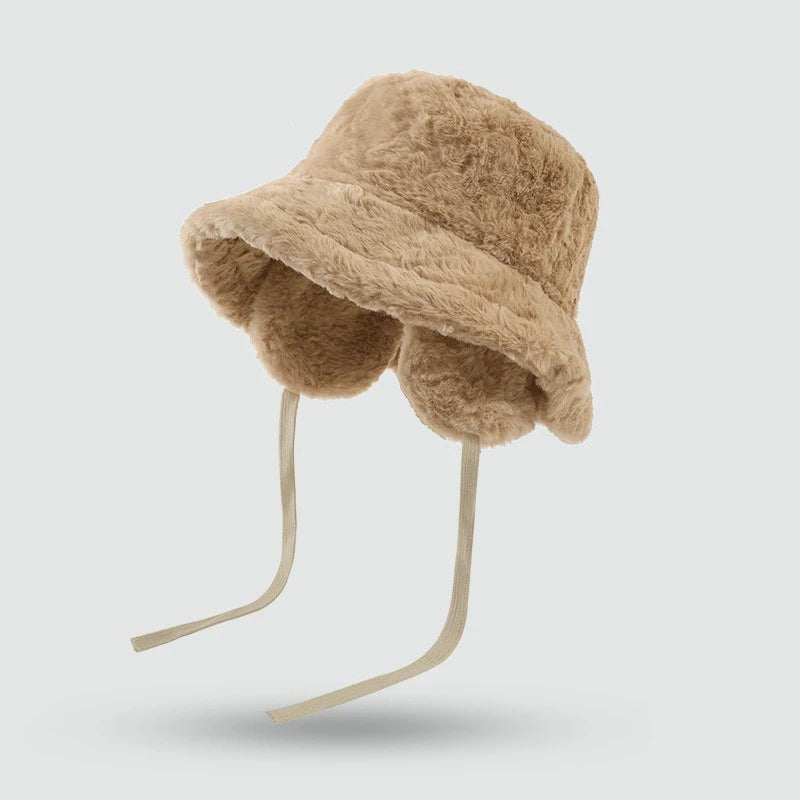 Removable Ear Flap Bucket Hat