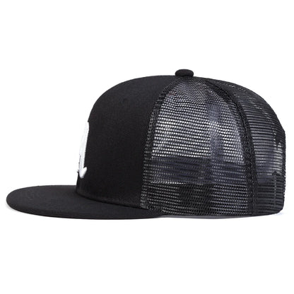 Unisex Gothic Letter LA Embroidery Hip-hop Net Hats