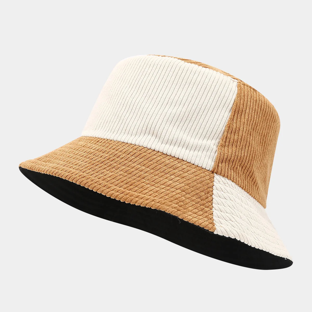 Two Tone Corduroy Bucket Hat