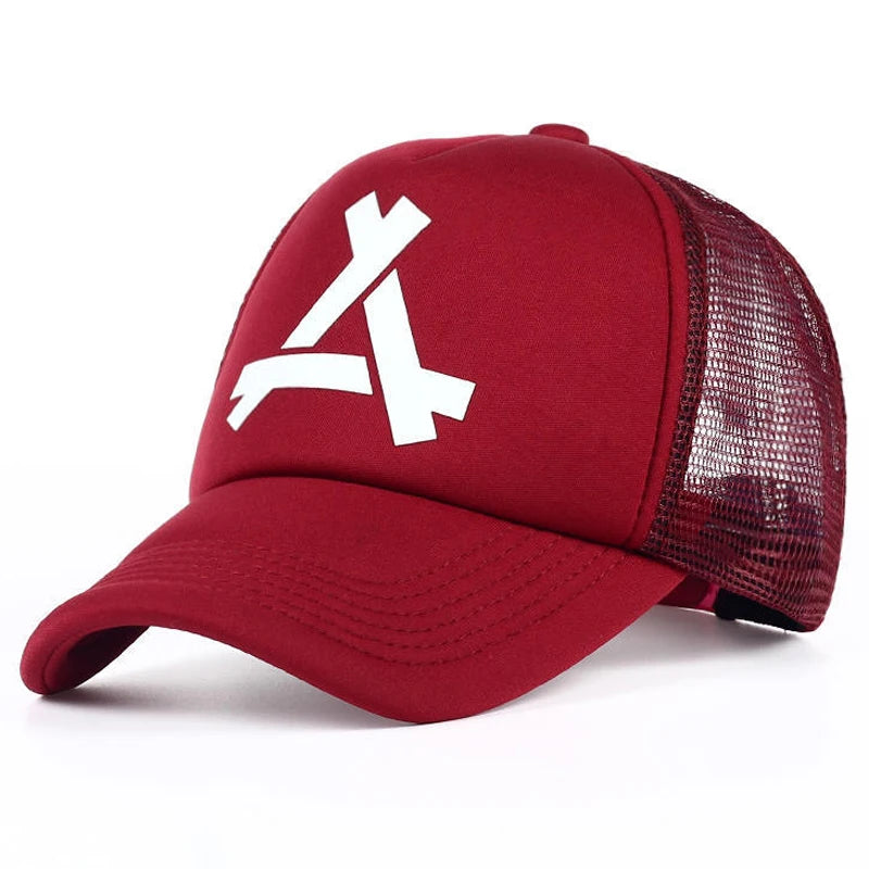 Unisex Letter Printing Baseball Net Caps Hip Hop Cap