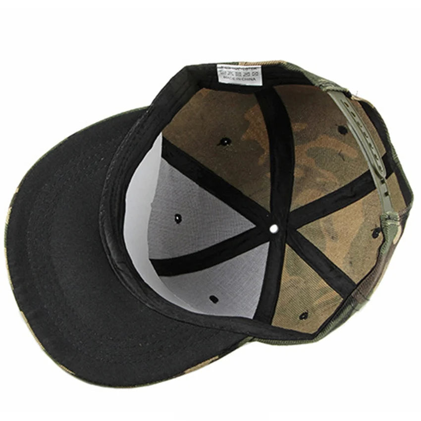 Camouflage Hip Hop Snapback Cap