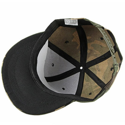 Camouflage Hip Hop Snapback Cap