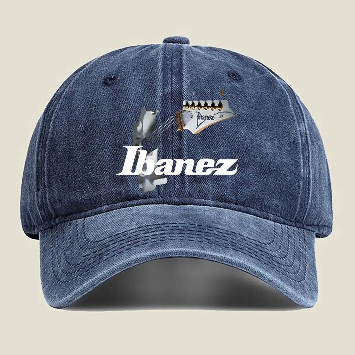 Ibanez Guitar Washed Baseball Cap