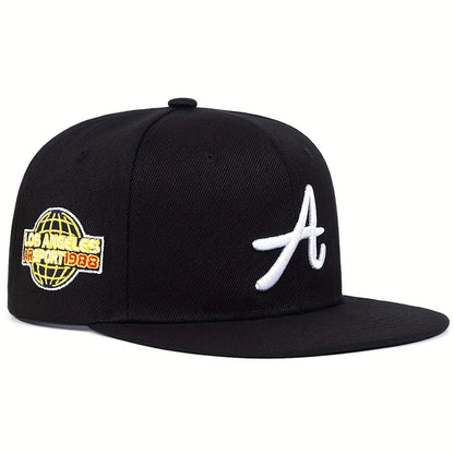 Unisex Gothic Letter Embroidery Hip-hop Hats