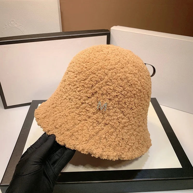 Winter Wool Bucket Hat with Ear Protectors