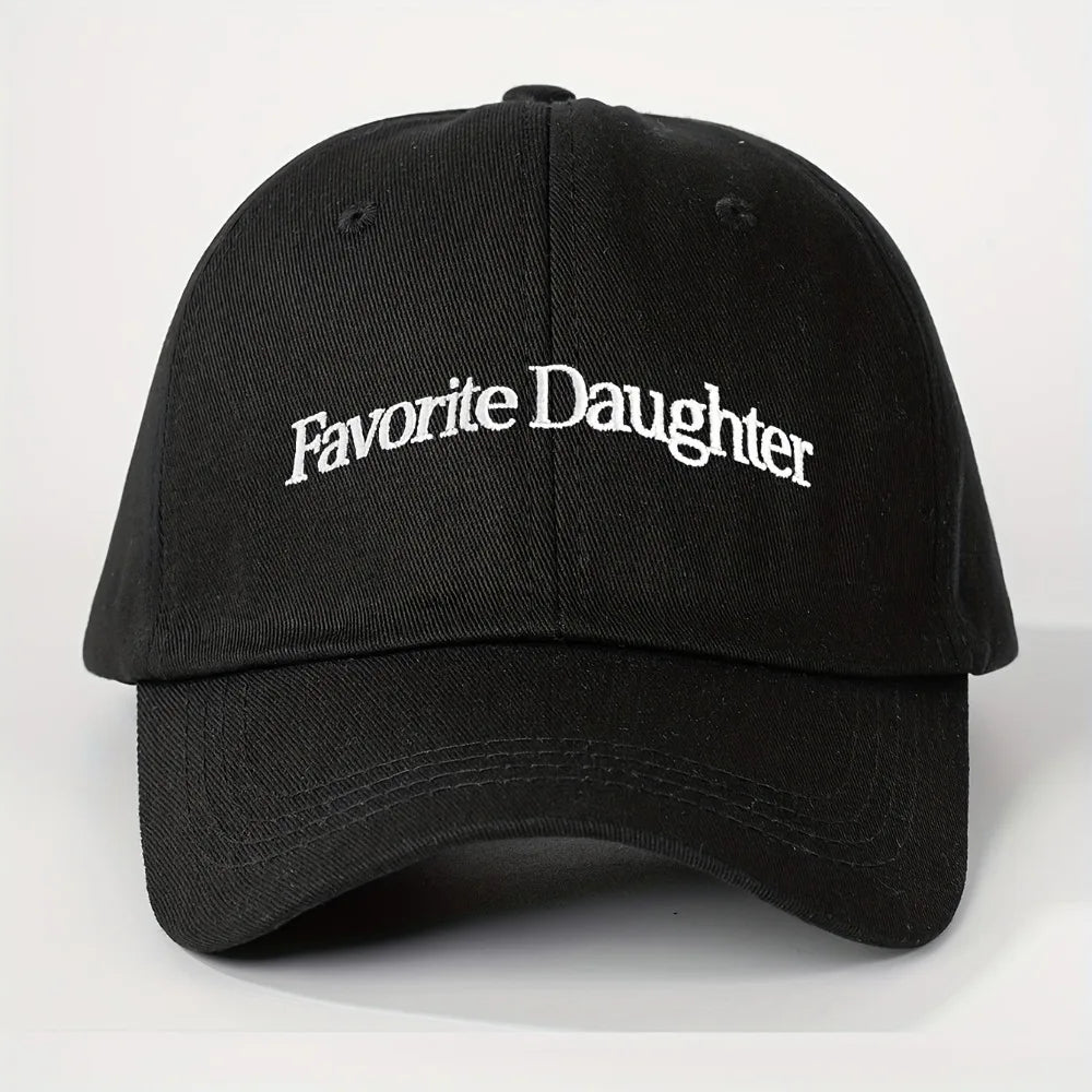Solid Color Embroidered Adjustable Breathable Baseball Cap