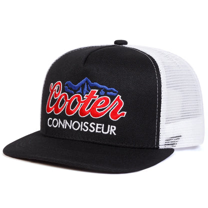 Unisex Cooter Letter Embroidery Hip-hop Net Hats