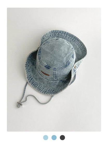 Retro Washed Old Fisherman Hat Women's Summer Outdoor