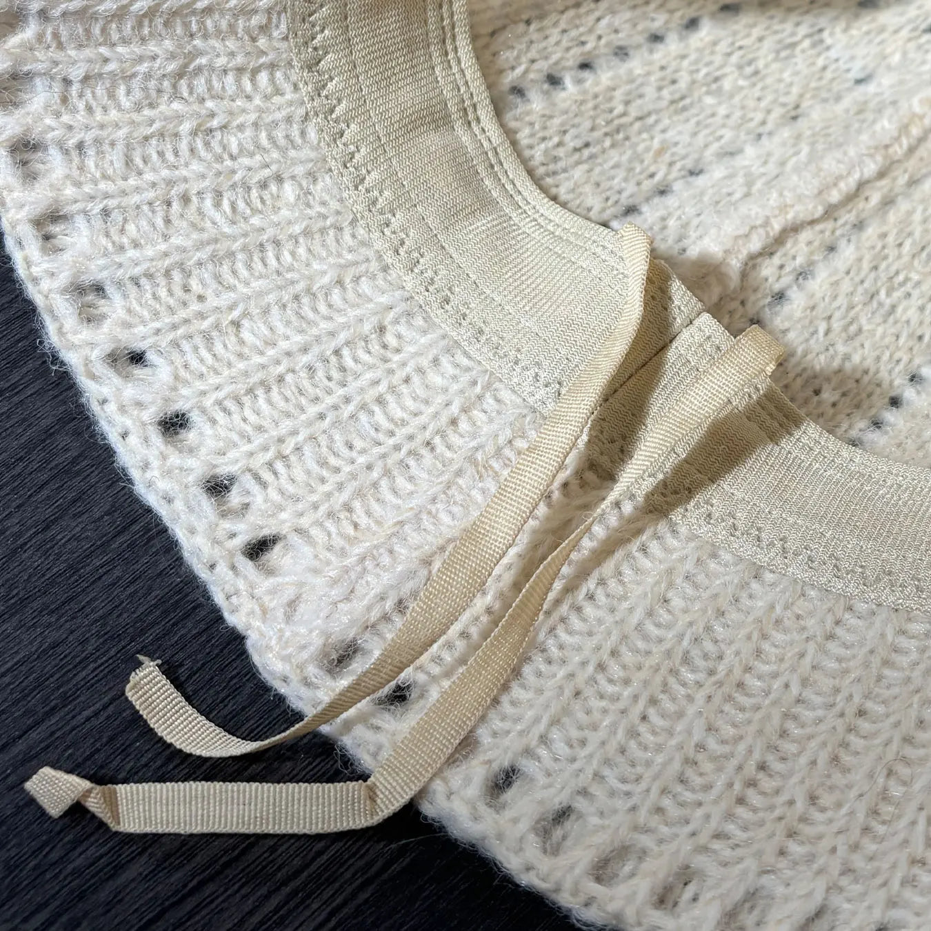 Hollow Crochet Knit Autumn Winter Bucket Hat