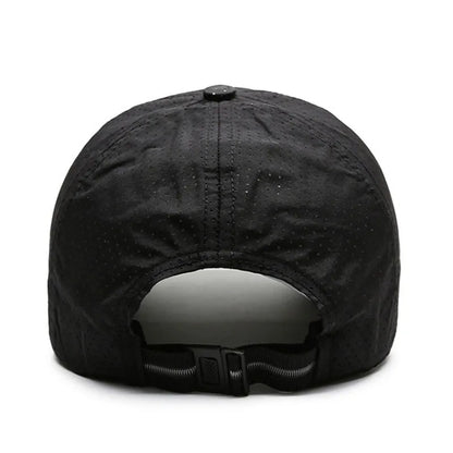 Men Women Mesh Moisture Waging Quick Dry Baseball Cap