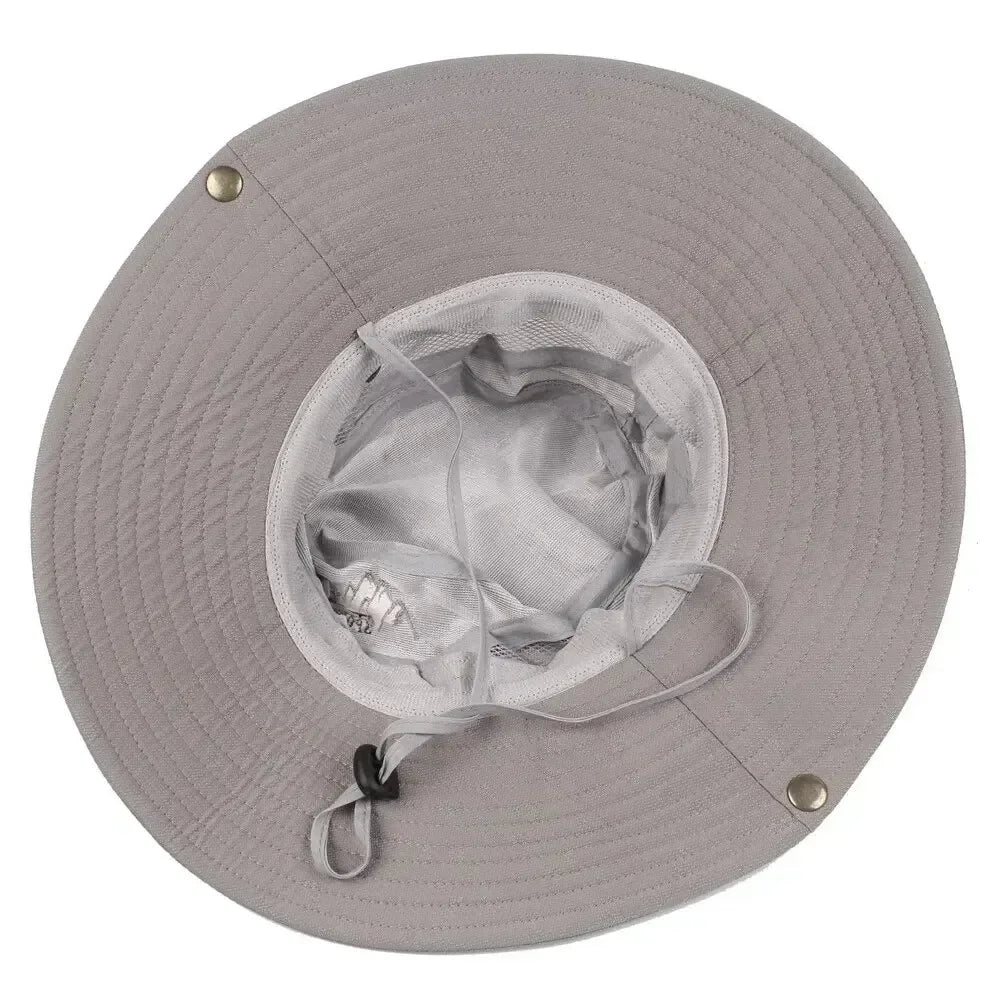 UV Protection Wide Brim Outdoor Bucket Hat