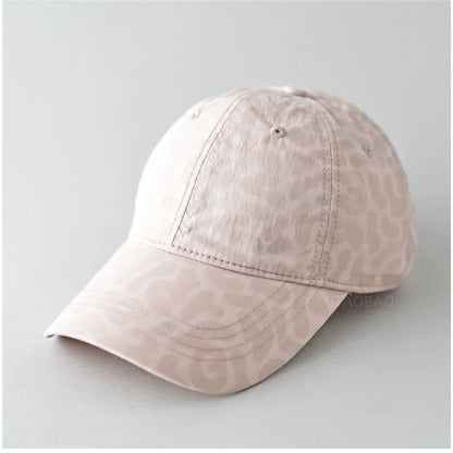 2025 Leopard Print Quick Dry Baseball Cap