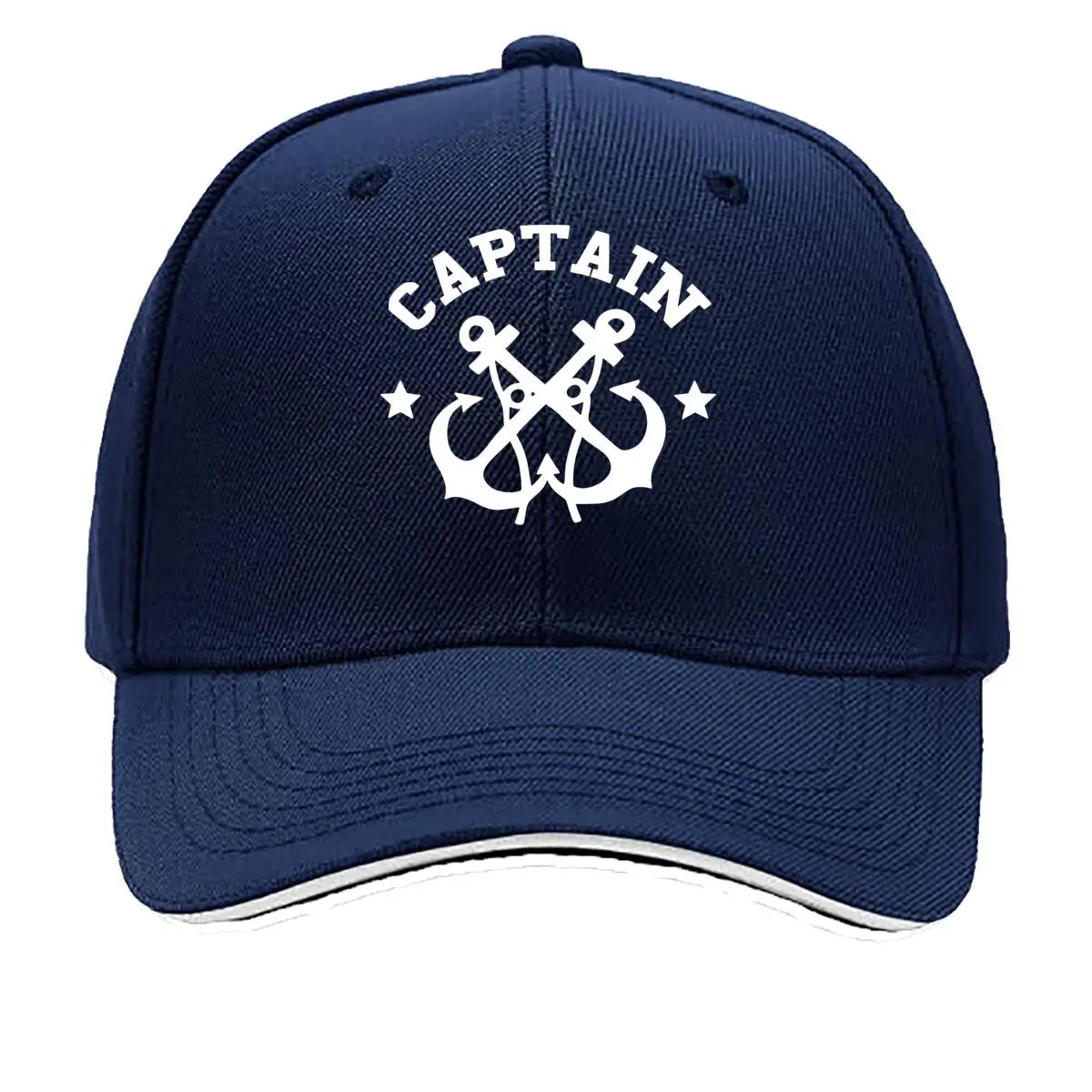 Vintage Nautical Printed Adjustable Unisex Sandwich Baseball Cap
