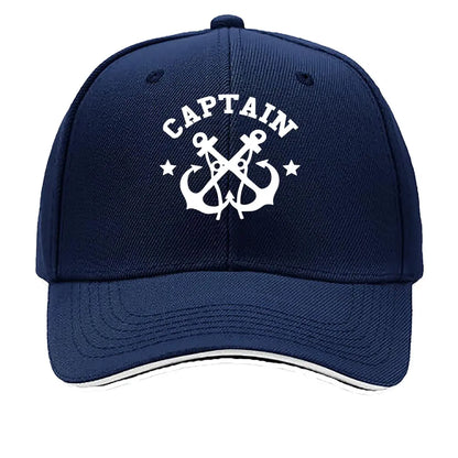 Vintage Nautical Printed Adjustable Unisex Sandwich Baseball Cap