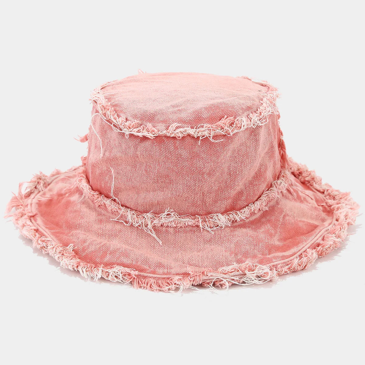 Vintage Washed Denim Bucket Hat